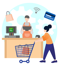 Point of sale (POS), Inventory Management System refers to the place where customers execute payments for goods or services. POS systems provide companies with sales and marketing data.